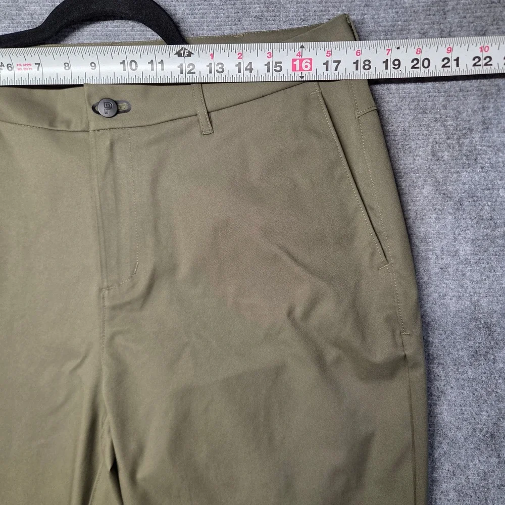 Public Rec Workday Pants Mens 34x29 Olive Green Khaki Straight Leg Performance